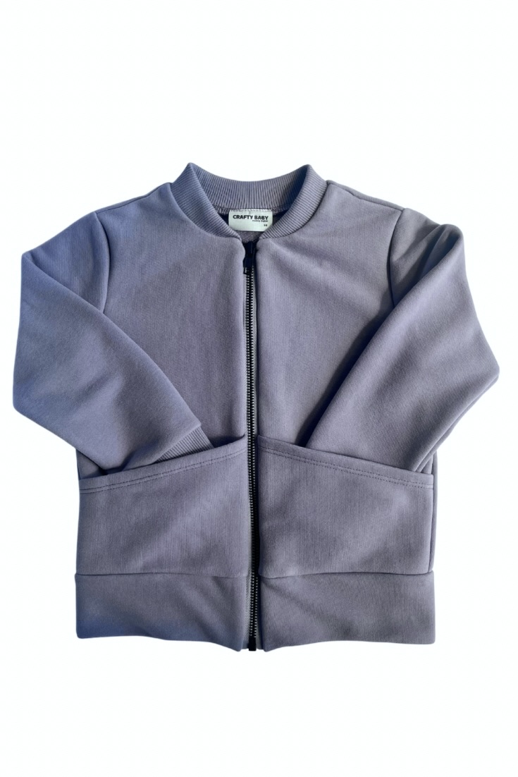 Bluza dresowa Lawenda